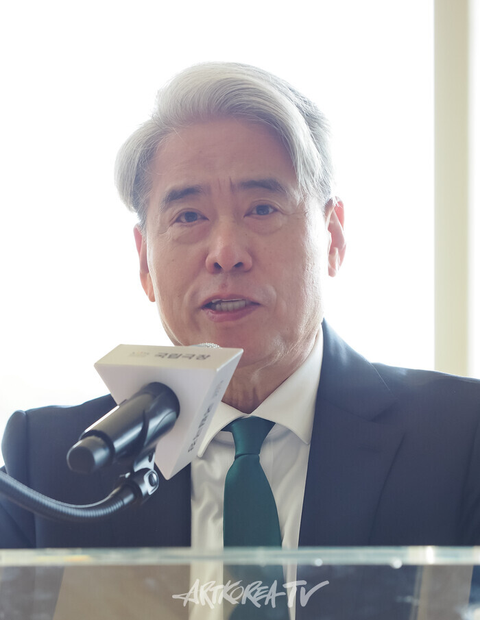 국립무용단 '미인' 기자간담회(극장장 박인건) 2025.03.11 사진 ⓒ아트코리아방송 이용선 기자