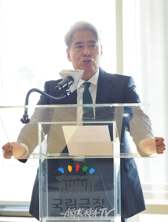 국립무용단 '미인' 기자간담회(극장장 박인건) 2025.03.11 사진 ⓒ아트코리아방송 이용선 기자