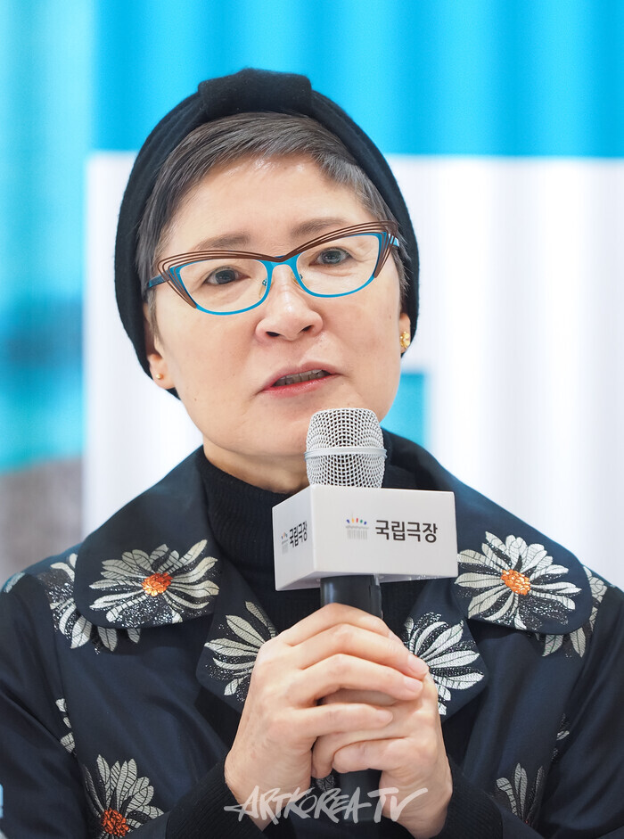 국립무용단 신작 '미인' 기자간담회(서영희 의상·오브제디자이너) 2025.03.11 사진 ⓒ아트코리아방송 이용선 기자