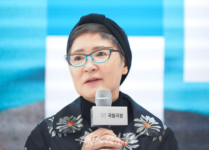 국립무용단 신작 '미인' 기자간담회(서영희 의상·오브제디자이너) 2025.03.11 사진 ⓒ아트코리아방송 이용선 기자