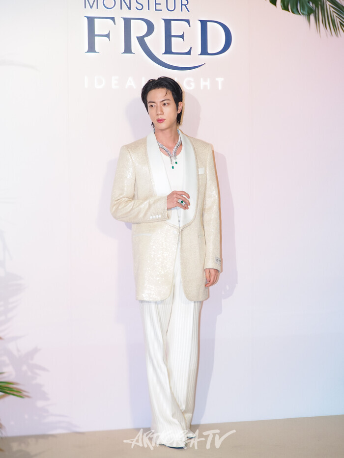 프레드 '무슈 프레드 아이디얼 라이트' 행사 (BTS 진) 2025.03.13 사진 ⓒ아트코리아방송 이용선 기자