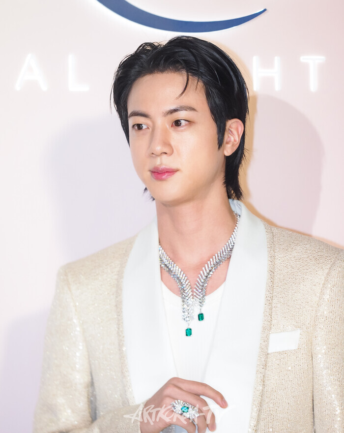 프레드 '무슈 프레드 아이디얼 라이트' 행사 (BTS 진) 2025.03.13 사진 ⓒ아트코리아방송 이용선 기자