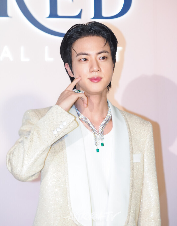 프레드 '무슈 프레드 아이디얼 라이트' 행사 (BTS 진) 2025.03.13 사진 ⓒ아트코리아방송 이용선 기자