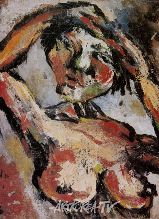 구봉웅-여인- 캔버스에 유채 50×38cm