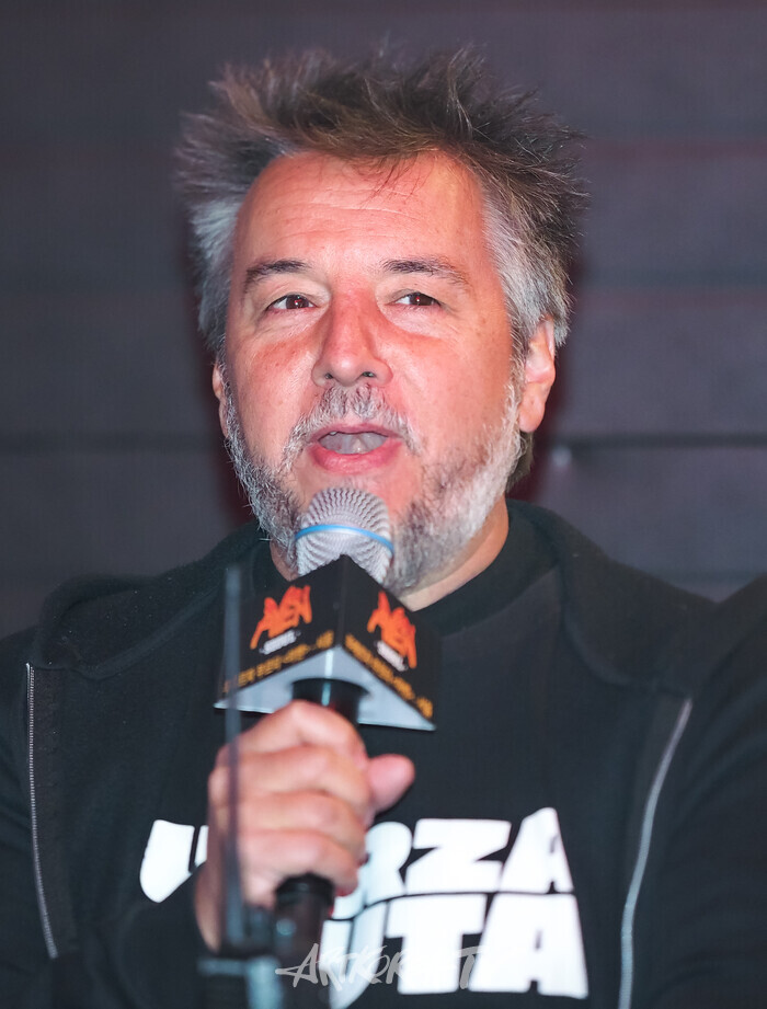 2025 푸에르자 부르타 아벤 기자간담회(파비오 아퀼라 총괄 코디네이터) 2025.03.18 사진 ⓒ아트코리아방송 이용선 기자