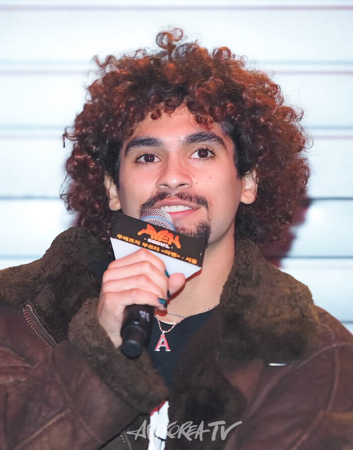 2025 푸에르자 부르타 아벤 기자간담회(배우 펠리페 피구에로아) 2025.03.18 사진 ⓒ아트코리아방송 이용선 기자