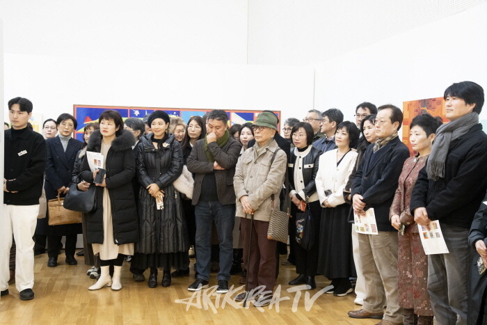 정병모 민화학교 '민화, 오늘의 이야기' 15인 작가전 개막행사