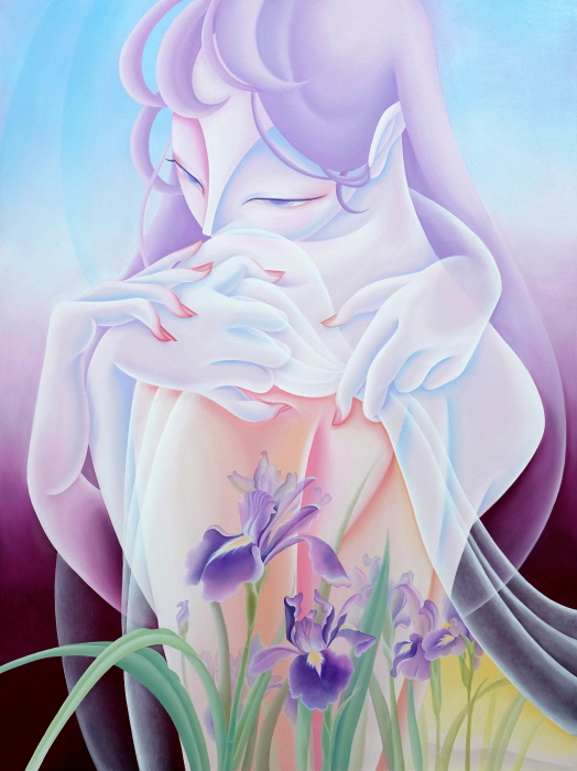 잘 전해주세요-Please convey it well-Oil on canvas, 97.0x130.3cm, 2025-사진제공 올미아트스페이스