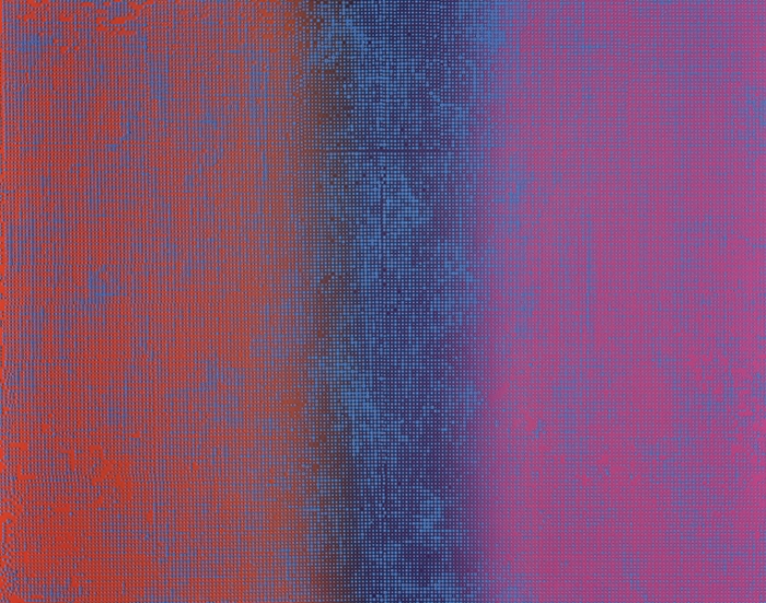 Brightening 130.5x162cm color fluorescence adhesive film&mixed media on Aluminum panel 2021_2022-사진제공 관훈갤러리