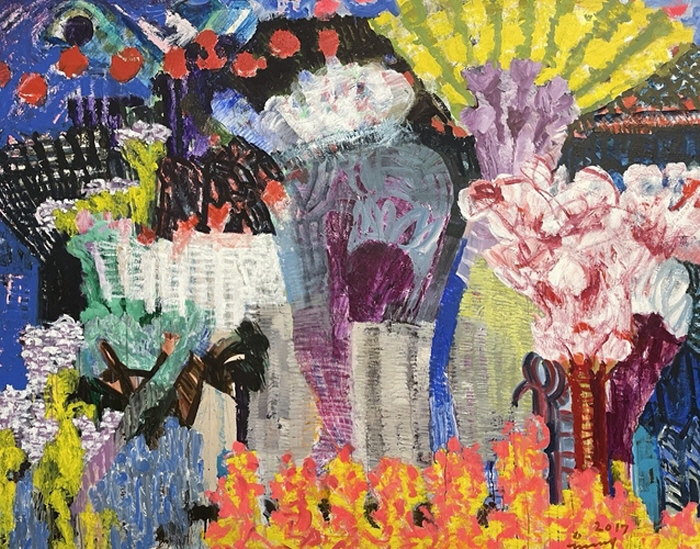 The odd nature Oil on canvas 130x162cm 2017-사진제공 관훈갤러리