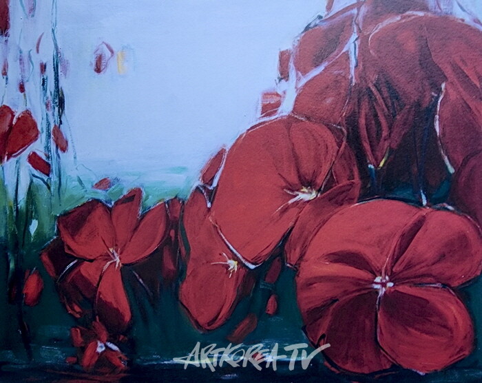 정재순-삶과 자연-oil on canvas, 72.7×60.6cm 2021