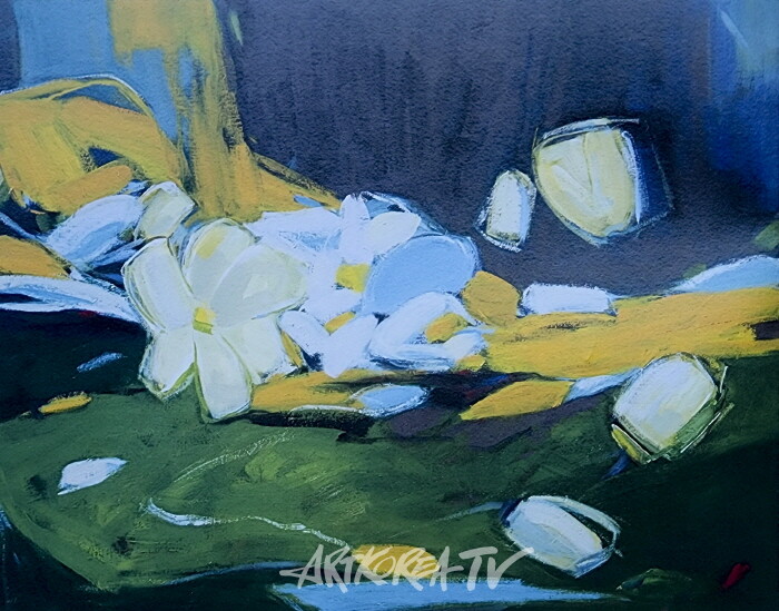 정재순-삶과 자연-oil on canvas, 90.9×72.7cm 2021