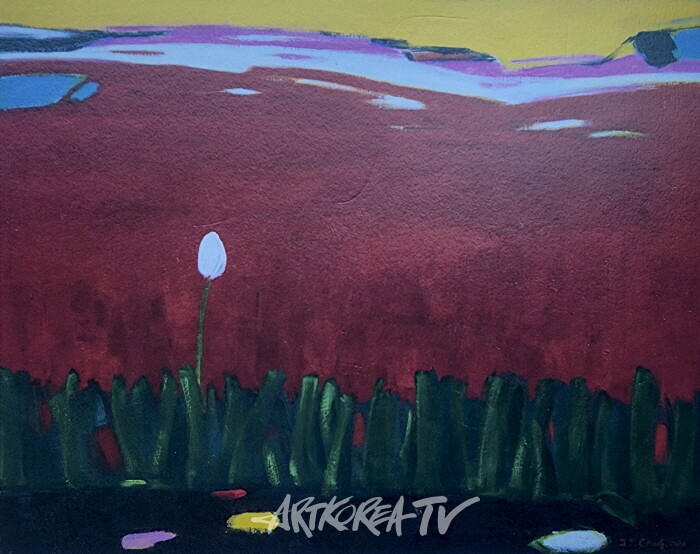 정재순-삶과 자연-oil on canvas, 90.9×72.7cm 2021