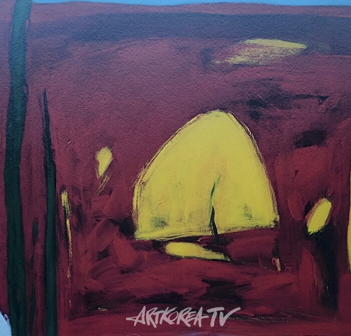 정재순-삶과 자연-oil on canvas, 91×91cm 2021