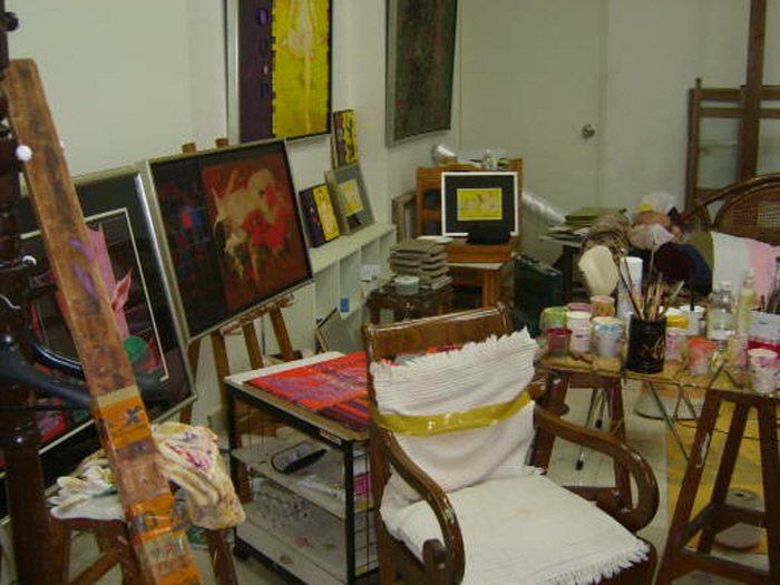 김흥수 '스승과 제자- 그녀'2-사진 김종근 미술평론가