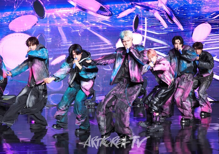 뉴비트(NEWBEAT) 첫 정규 앨범 '로우 앤 래드'(RAW AND RAD) 발매 기념 쇼케이스. 2025.03.24 사진 ⓒ아트코리아방송 이용선 기자