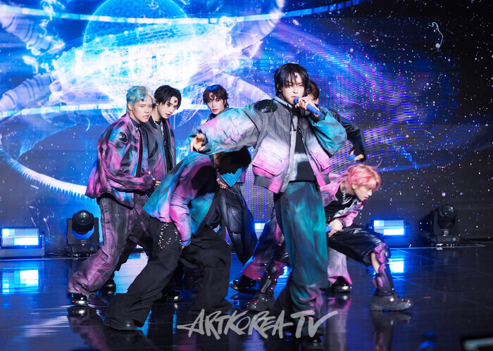 뉴비트(NEWBEAT) 첫 정규 앨범 '로우 앤 래드'(RAW AND RAD) 발매 기념 쇼케이스. 2025.03.24 사진 ⓒ아트코리아방송 이용선 기자