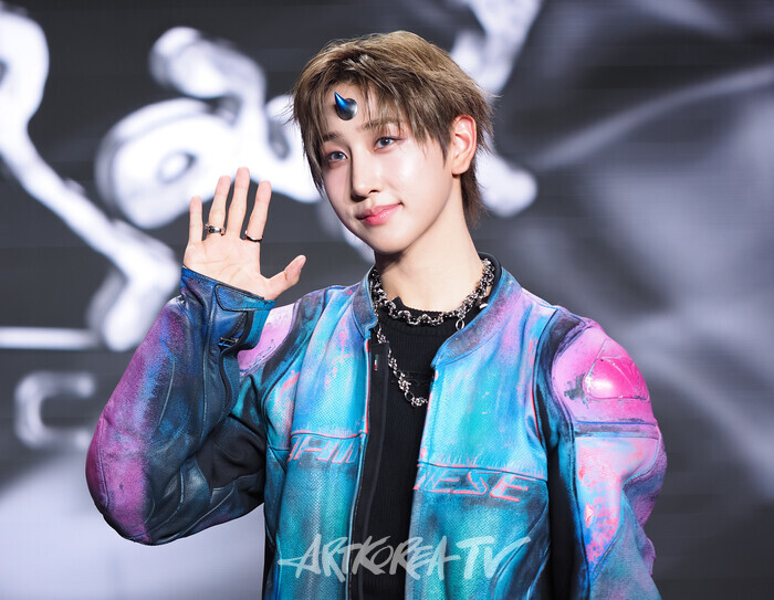 뉴비트(NEWBEAT) 첫 정규 앨범 '로우 앤 래드'(RAW AND RAD) 발매 기념 쇼케이스(최서현). 2025.03.24 사진 ⓒ아트코리아방송 이용선 기자