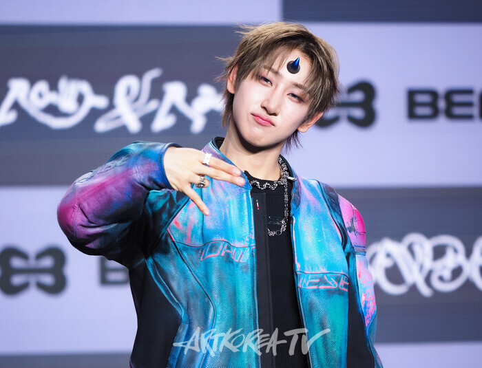 뉴비트(NEWBEAT) 첫 정규 앨범 '로우 앤 래드'(RAW AND RAD) 발매 기념 쇼케이스(최서현). 2025.03.24 사진 ⓒ아트코리아방송 이용선 기자