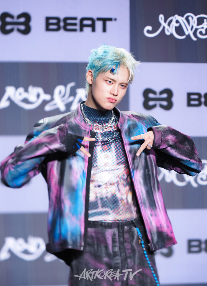 뉴비트(NEWBEAT) 첫 정규 앨범 '로우 앤 래드'(RAW AND RAD) 발매 기념 쇼케이스(전여여정). 2025.03.24 사진 ⓒ아트코리아방송 이용선 기자