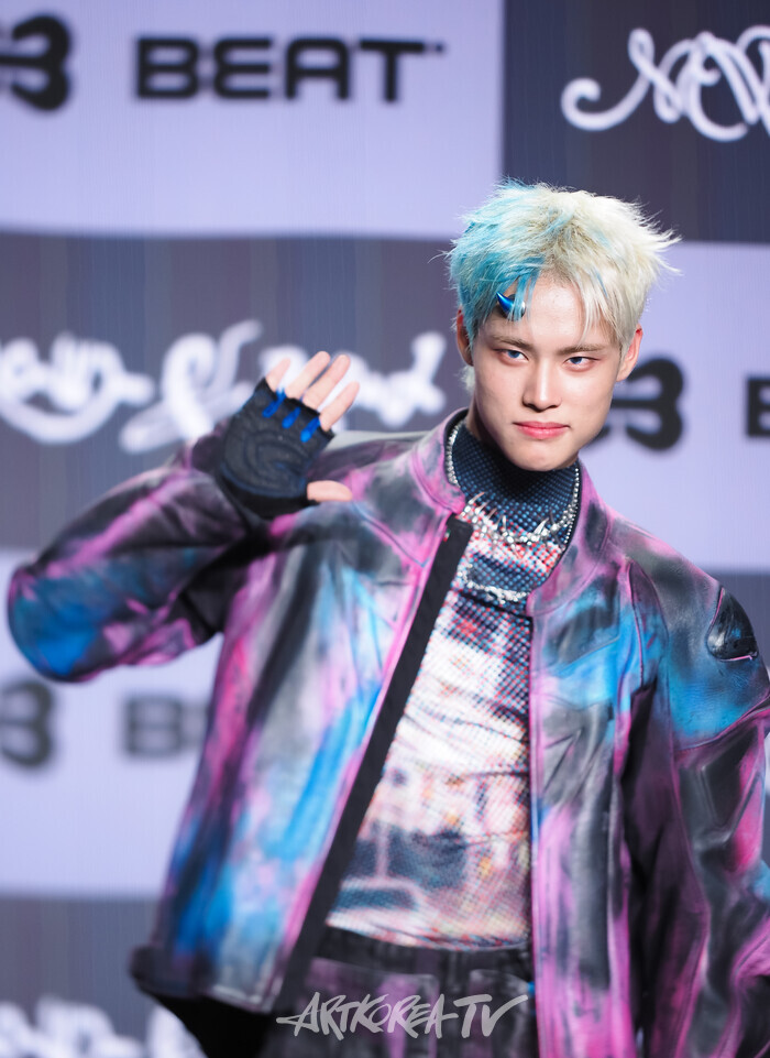 뉴비트(NEWBEAT) 첫 정규 앨범 '로우 앤 래드'(RAW AND RAD) 발매 기념 쇼케이스(전여여정). 2025.03.24 사진 ⓒ아트코리아방송 이용선 기자