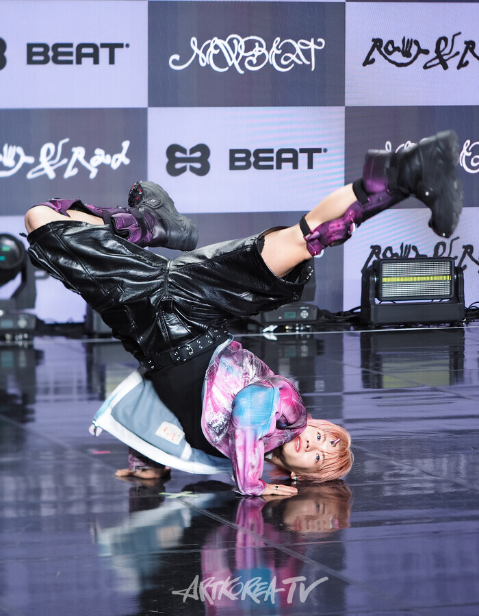 뉴비트(NEWBEAT) 첫 정규 앨범 '로우 앤 래드'(RAW AND RAD) 발매 기념 쇼케이스(홍민성). 2025.03.24 사진 ⓒ아트코리아방송 이용선 기자