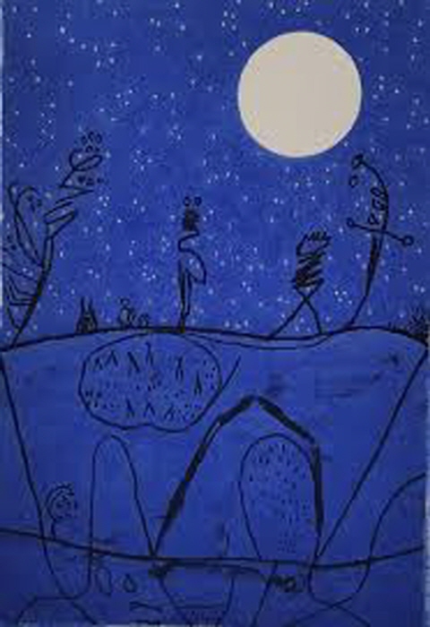 환쟁이, 김선두 시골 촌놈-사진제공 김종근 미술평론가