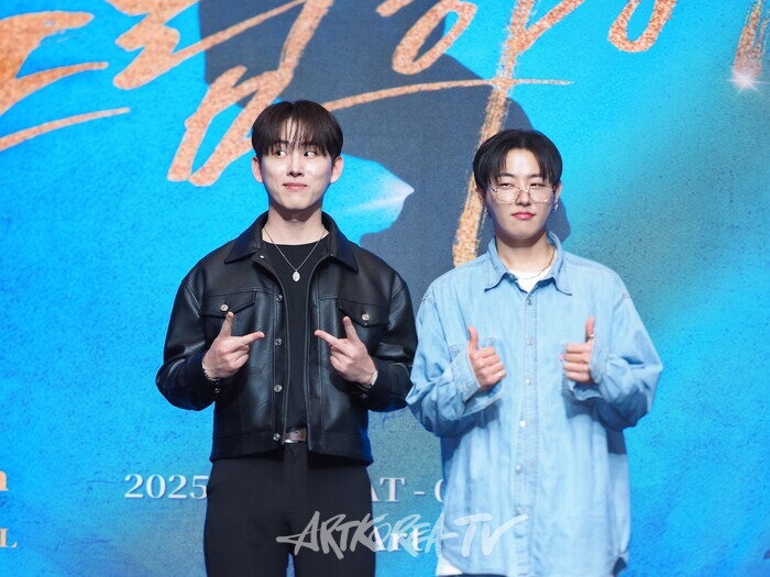 쇼뮤지컬 Again '드림하이' 제작발표회(추연성, 유권(블락비)) 2025.03.25 사진 ⓒ아트코리아방송 이용선 기자​