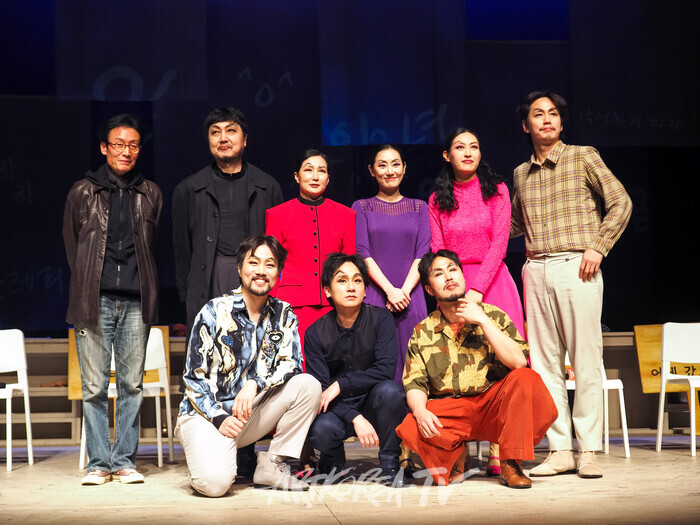연극 '코믹' 프레스콜. 2025.03.28 사진 ⓒ아트코리아방송 이용선 기자​