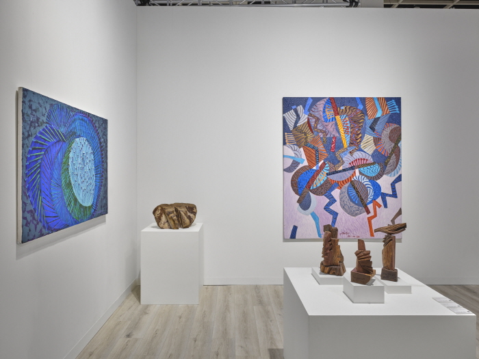 아트 바젤 홍콩 2025 국제갤러리 캐비닛 부스 설치전경사진: Kitmin Lee이미지 제공: 국제갤러리