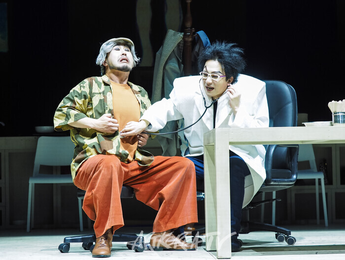 연극 '코믹' 프레스콜(에피소드- 병원이더래요) 2025.03.28 사진 ⓒ아트코리아방송 이용선 기자​