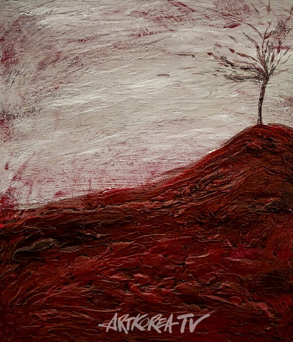 정주영-언제까지나 기다릴게 2025 mixed on canvas, 45.5×53cm