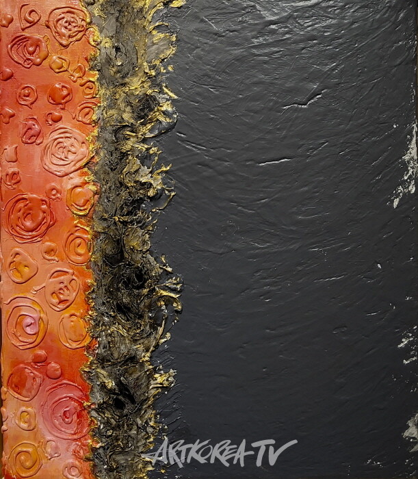 정주영-집으로 2025 mixed on canvas, 41×53cm