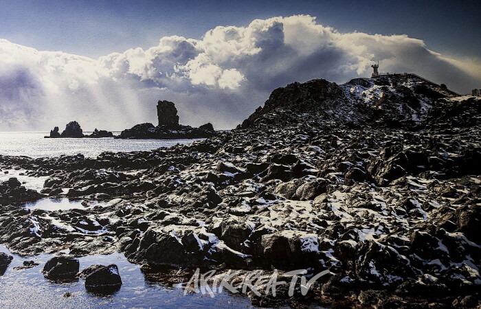 안진언 작가-2025 Art Korea Global ART Fair에서 선보인 ‘선작지왓의 눈결’