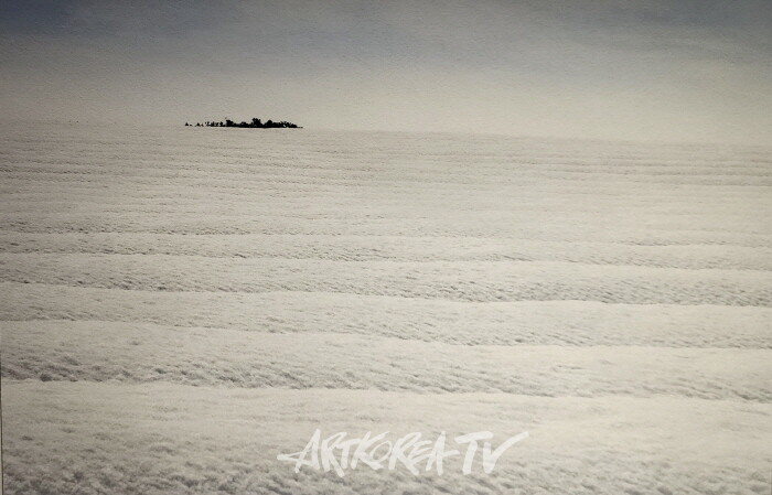 안진언 작가-2025 Art Korea Global ART Fair에서 선보인 ‘선작지왓의 눈결’