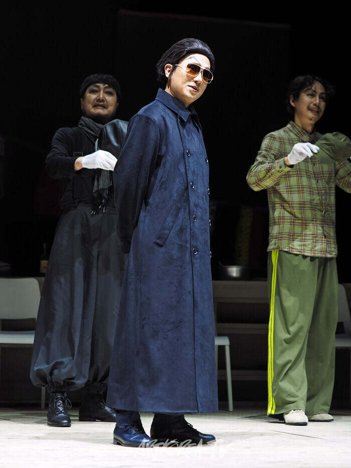 연극 '코믹' 프레스콜(에피소드- 모자 사러 왔습네다) 2025.03.28 사진 ⓒ아트코리아방송 이용선 기자​