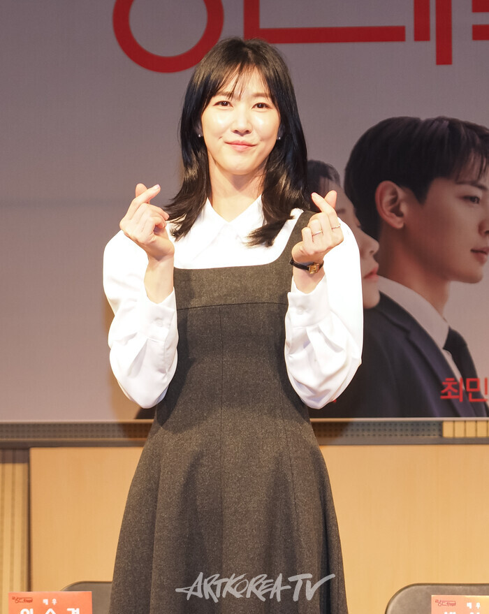 연극 '랑데부' 기자간담회(박성웅-이수경) 2025.04.01 사진 ⓒ아트코리아방송 이용선 기자​