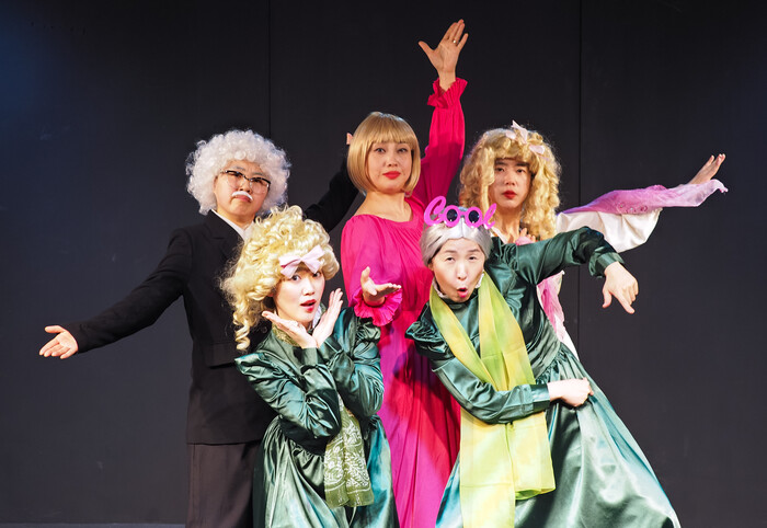 연극 '체홉 코메디'(박소영, 박인옥, 정연주, 민사빈, 박하린) 2025.04.02 사진 ⓒ아트코리아방송 이용선 기자​