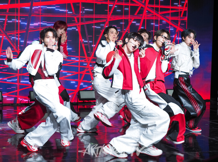 싸이커스 다섯 번째 미니 앨범 '하우스 오브 트리키 : 스퍼'(HOUSE OF TRICKY : SPUR) 발매 기념 쇼케이스. 2025.04.03 사진 ⓒ아트코리아방송 이용선 기자​