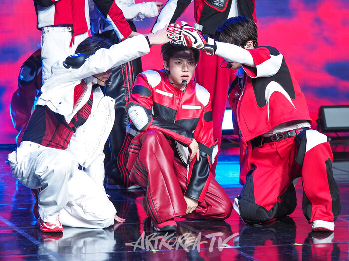 싸이커스 다섯 번째 미니 앨범 '하우스 오브 트리키 : 스퍼'(HOUSE OF TRICKY : SPUR) 발매 기념 쇼케이스. 2025.04.03 사진 ⓒ아트코리아방송 이용선 기자​