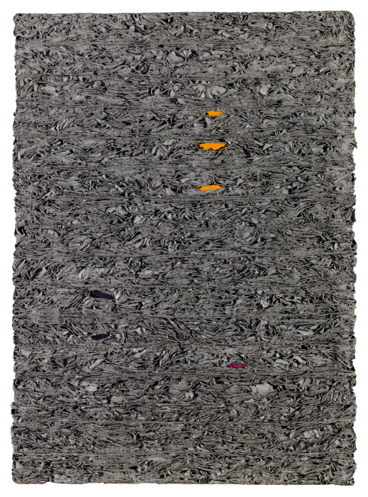 권기자_Time accumulation_Mixed Media on Panel_72x53cm_2024-사진제공 보자르 갤러리