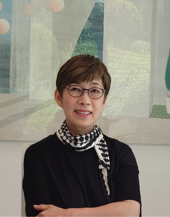 '기다림'과 '항금리 가는 길'의 만남-김인옥 작가-김종근 미술평론