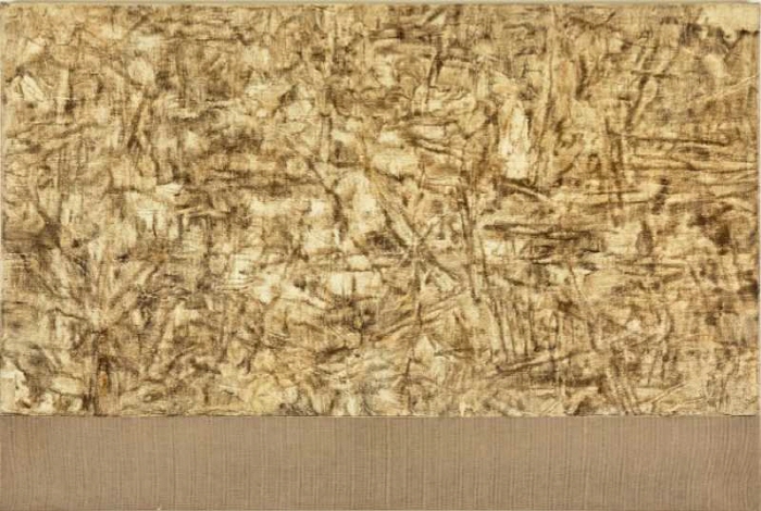 윤명로, 겸재예찬 MV.905 Homage to Chungsun MV.905, 2005, Acrylic and iron powder on linen, 65x100cm-자료제공 ⓒYoun Myeungro