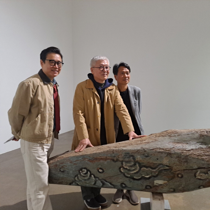 이광기 대표 정현 작가 우종택 작가-사진 김종숙 기자