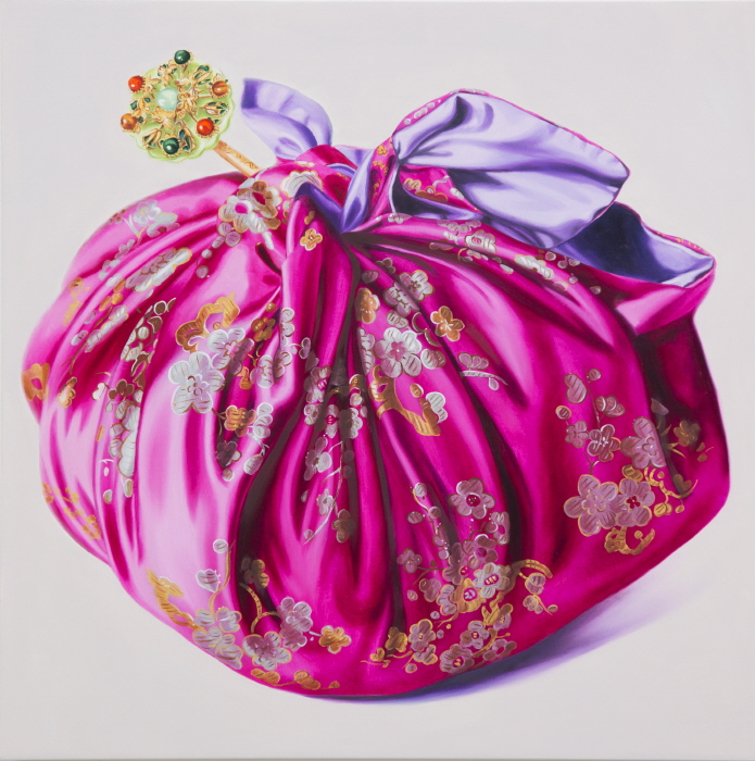 김시현 作_ The Precious Message, 50x50cm, Oil on Canvas, 2025-사진 네오아트센터 제공