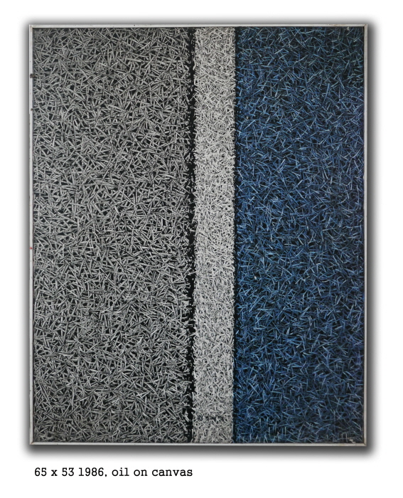 조영동 作_ 10. 공상(空-想) 시리즈, 65x53cm, 캔버스에 유화, 혼합재료, 1986-사진 네오아트센터