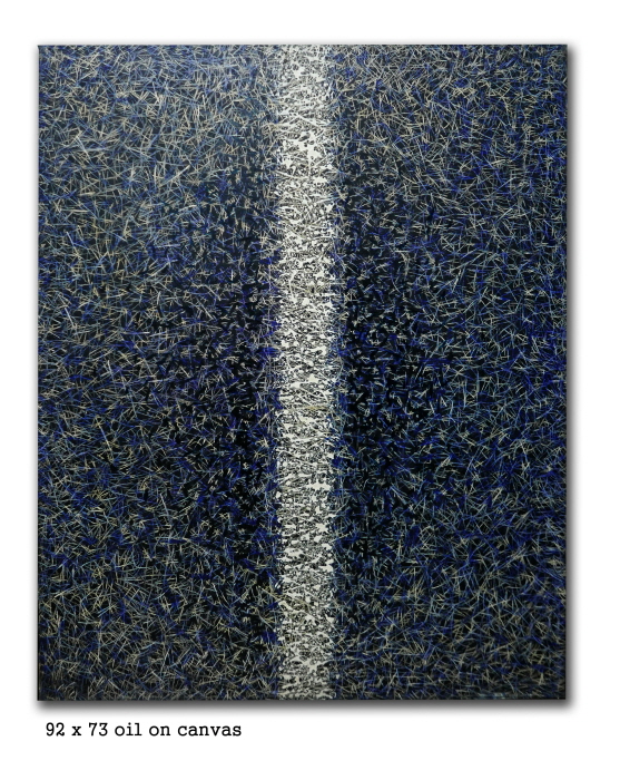 조영동 作_ 15. 공상(空-想) 시리즈, 92x73cm, 캔버스에 유화, 혼합재료, 1986-사진 네오아트센터