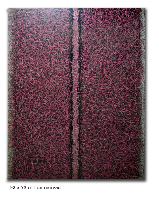 조영동 作_ 18. 공상(空-想) 시리즈, 92x73cm, 캔버스에 유화, 혼합재료, 1986-사진 네오아트센터