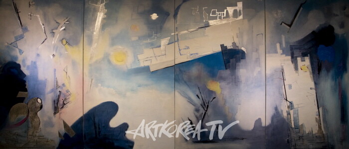 박재영 바람이 머무는 곳 193.9×448.4cm oil on canvas 2023-사진 김한정 기자