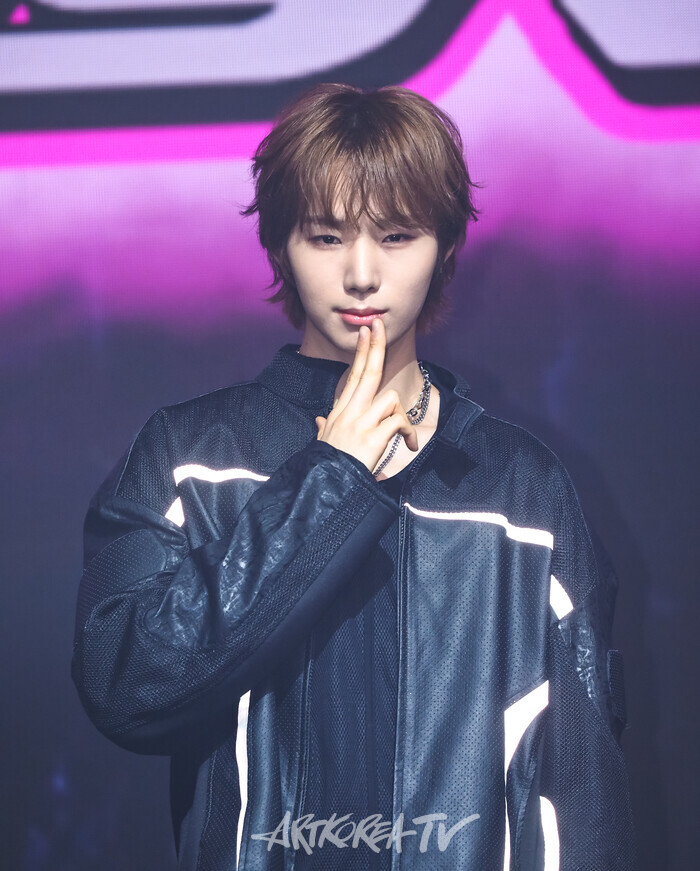 네 번째 싱글 '뱅 아웃'(BANG OUT) 쇼케이스(원준) 2025.04.09 사진 ⓒ아트코리아방송 이용선 기자​